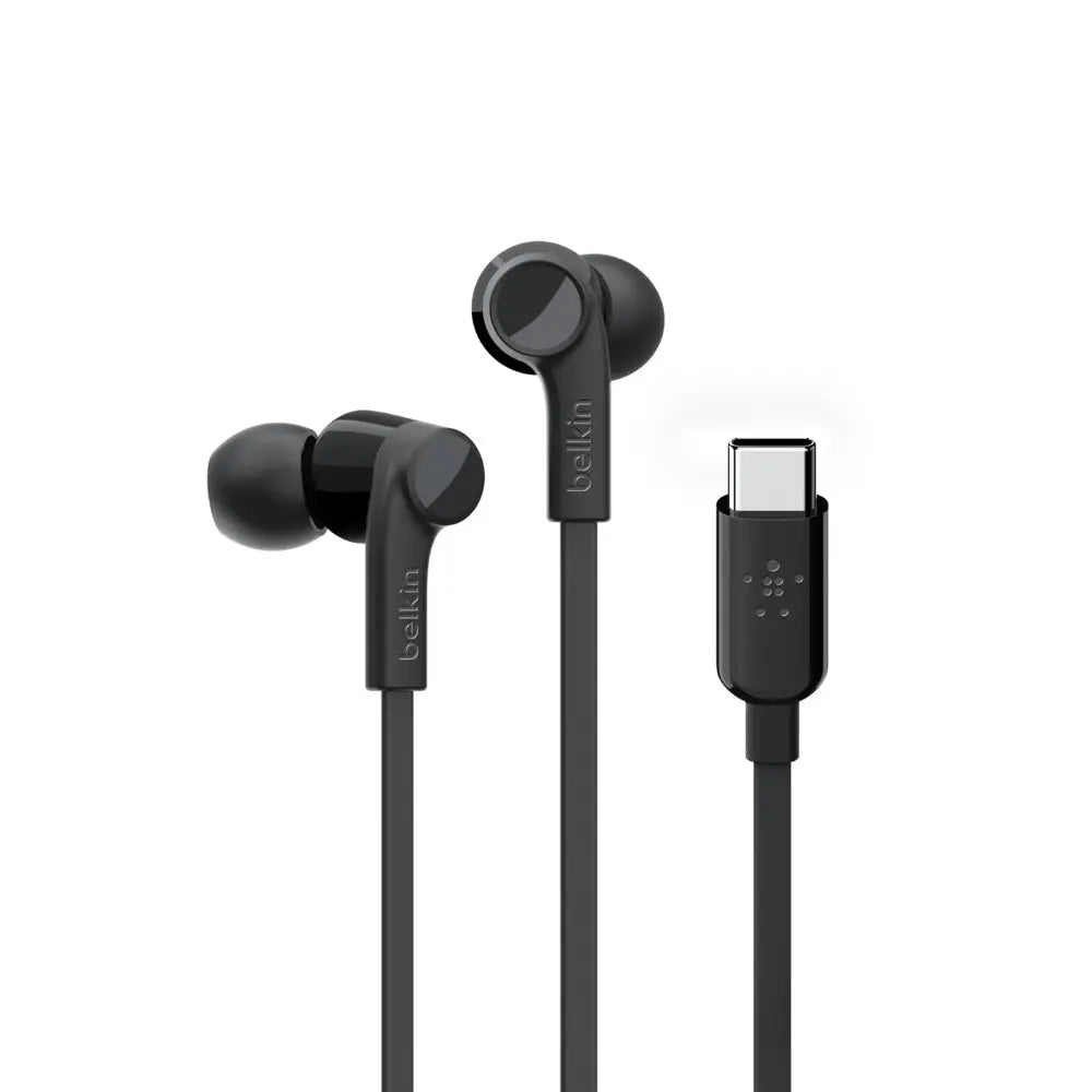 Belkin SoundForm Headphones with USB-C Connector G3H0002btBLK - Black