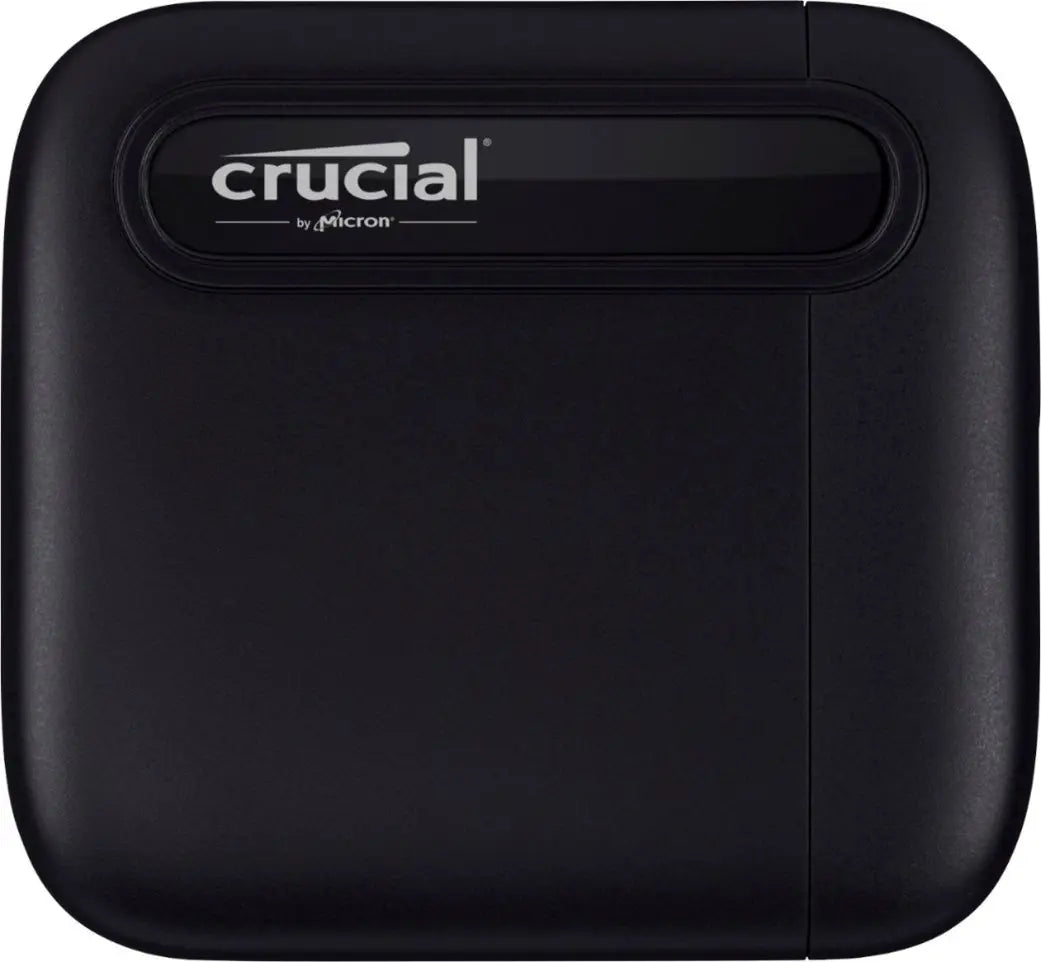 Crucial 1TB X6 Portable SSD USB-C External CT1000X6SSD9SE