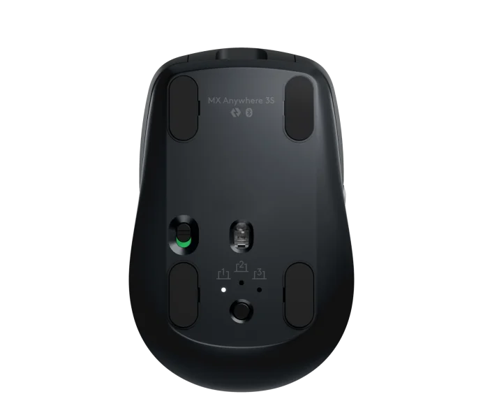 Logitech MX Anywhere 3S Compact Wireless Mouse - Black