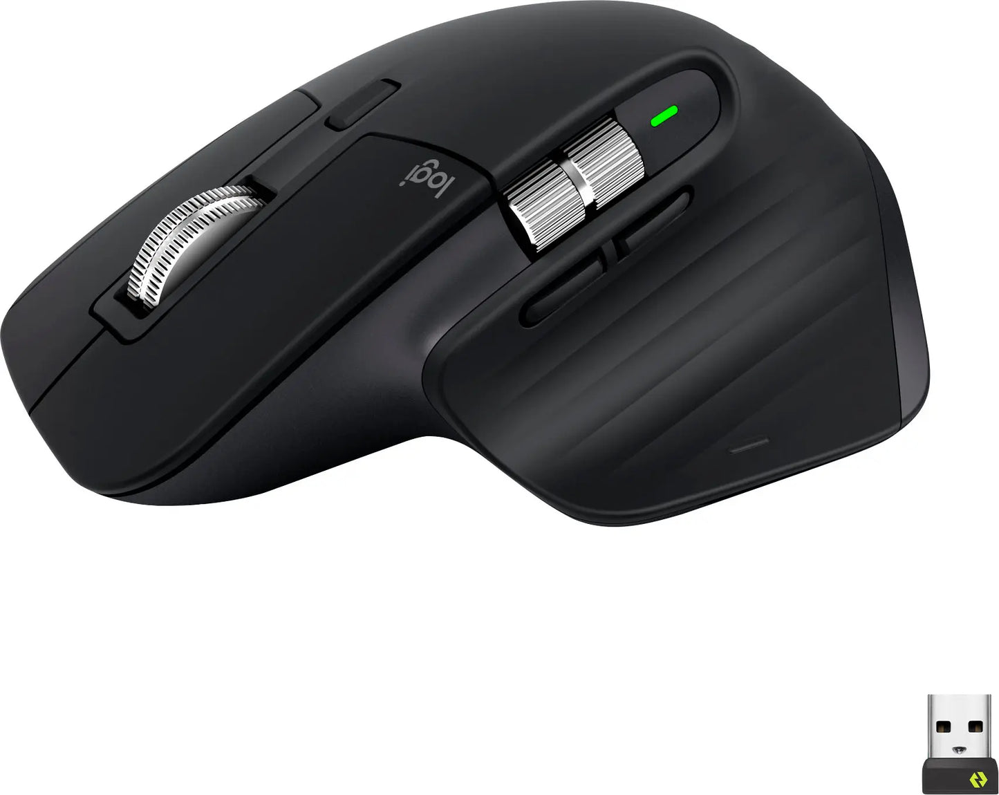 Logitech MX Master 3S Performance Wireless Mouse - Black
