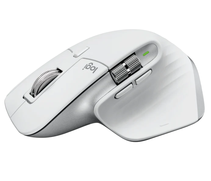 Logitech MX Master 3S Performance Wireless Mouse - Pale Gray