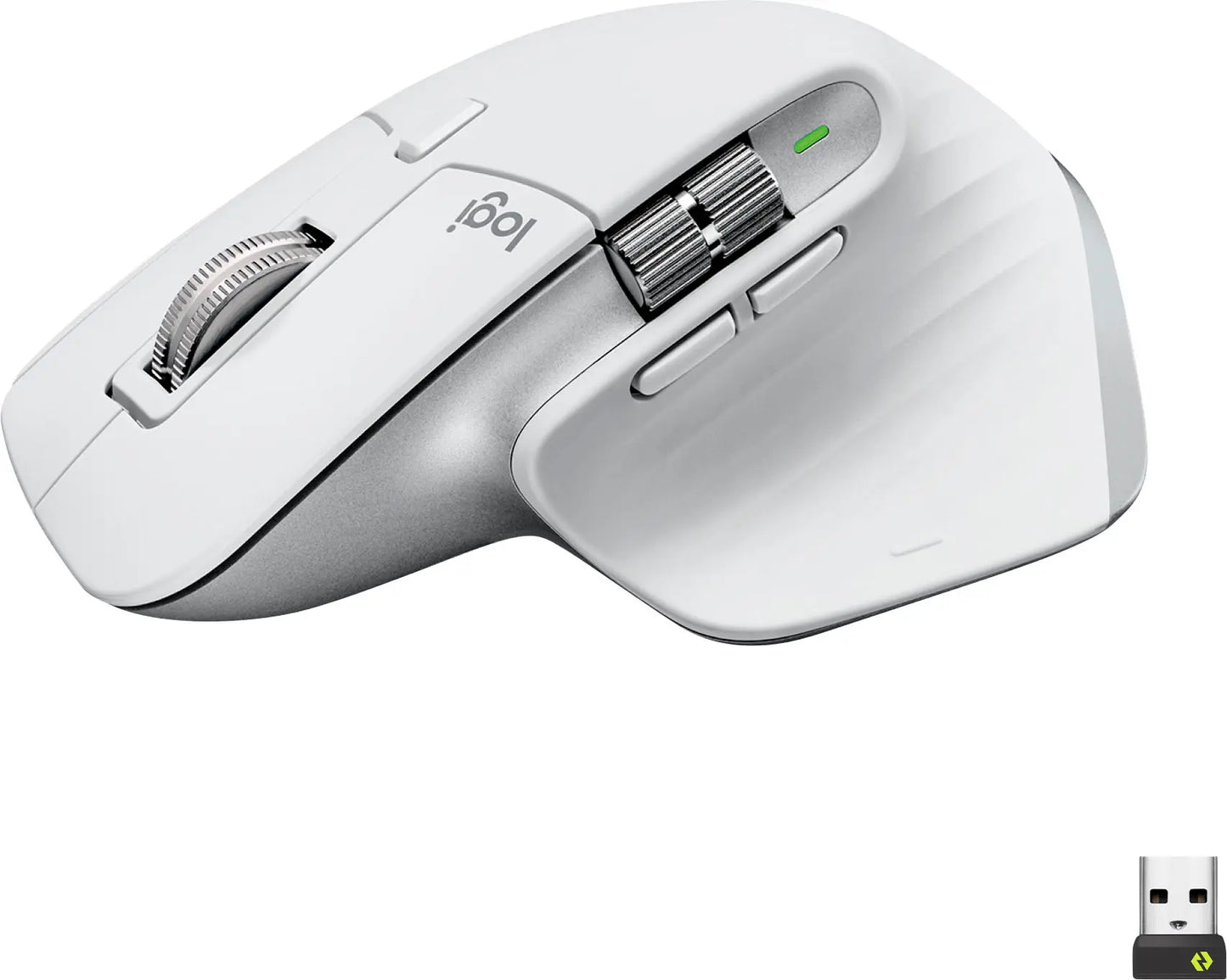 Logitech MX Master 3S Performance Wireless Mouse - Pale Gray