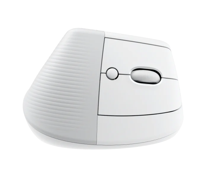 Logitech LIFT for Mac Vertical Ergonomic Mouse - Off-White