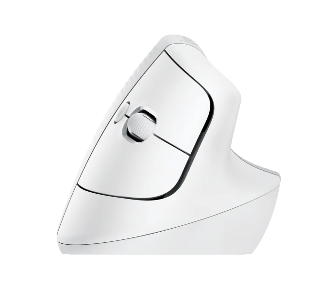 Logitech LIFT for Mac Vertical Ergonomic Mouse - Off-White