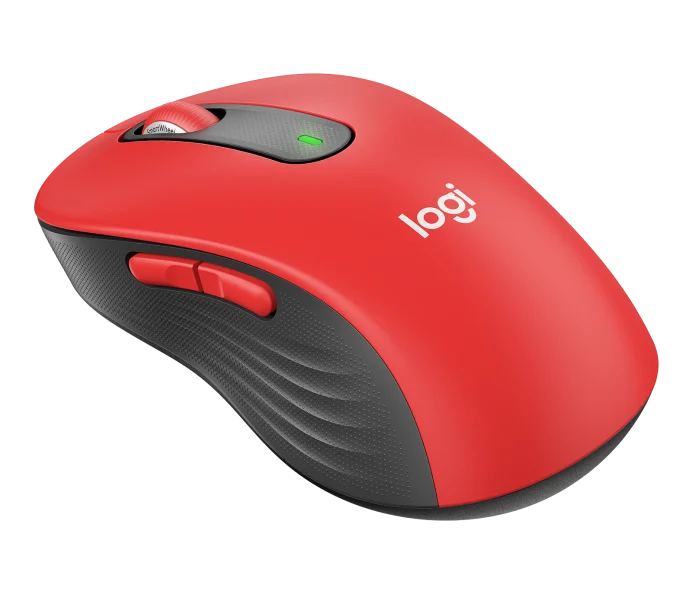 Logitech M650 L Signature Wireless Mouse 910-006358 - Red