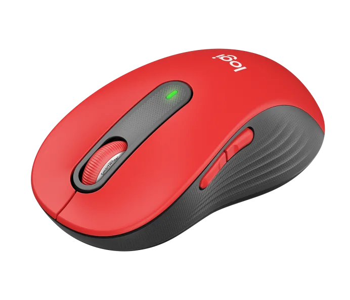 Logitech M650 L Signature Wireless Mouse 910-006358 - Red