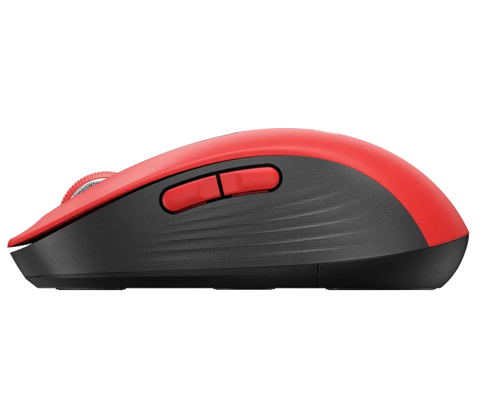 Logitech M650 L Signature Wireless Mouse - Red
