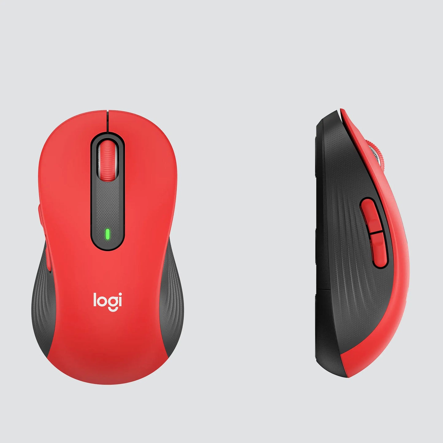 Logitech M650 L Signature Wireless Mouse - Red