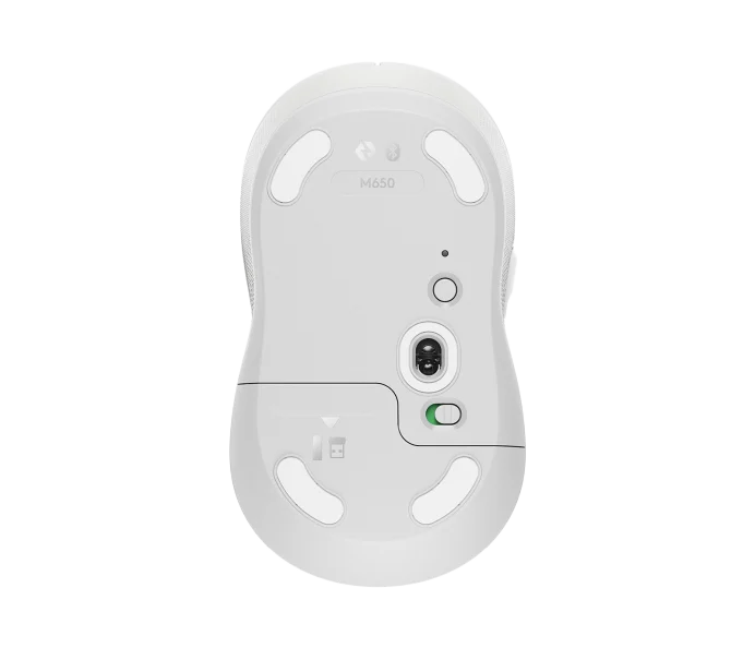 Logitech M650 Signature Wireless Mouse 910-006252 - Off-White
