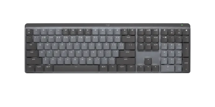 Logitech MX Mechanical Wireless Illuminated Performance Keyboard 920-010547 - Tactile Quiet - Graphite