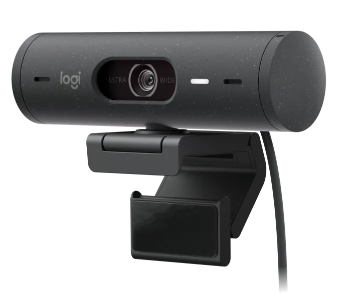 Logitech BRIO 500 Full HD 1080p Webcam with HDR 960-001493 - Graphite