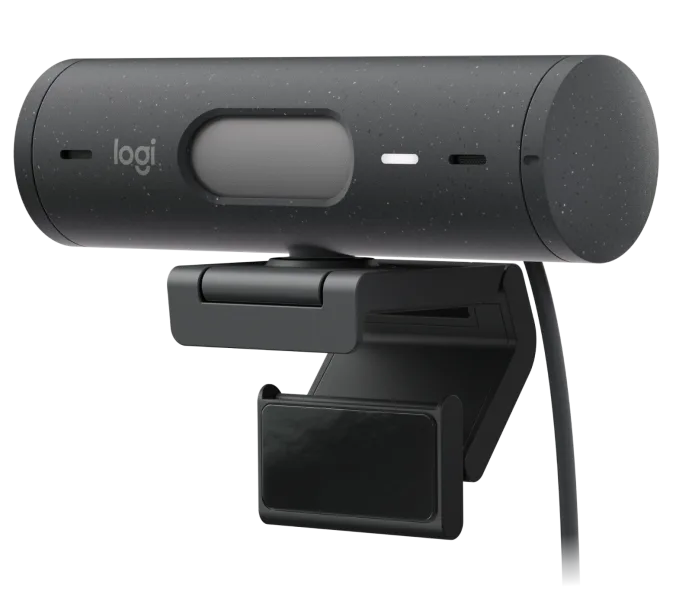 Logitech BRIO 500 Full HD 1080p Webcam with HDR 960-001493 - Graphite
