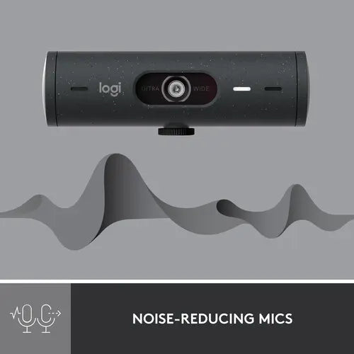 Logitech BRIO 500 Full HD 1080p Webcam with HDR 960-001493 - Graphite