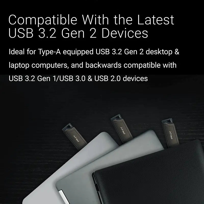 PNY 512GB Pro Elite V2 USB 3.2 Gen 2 Flash Drive