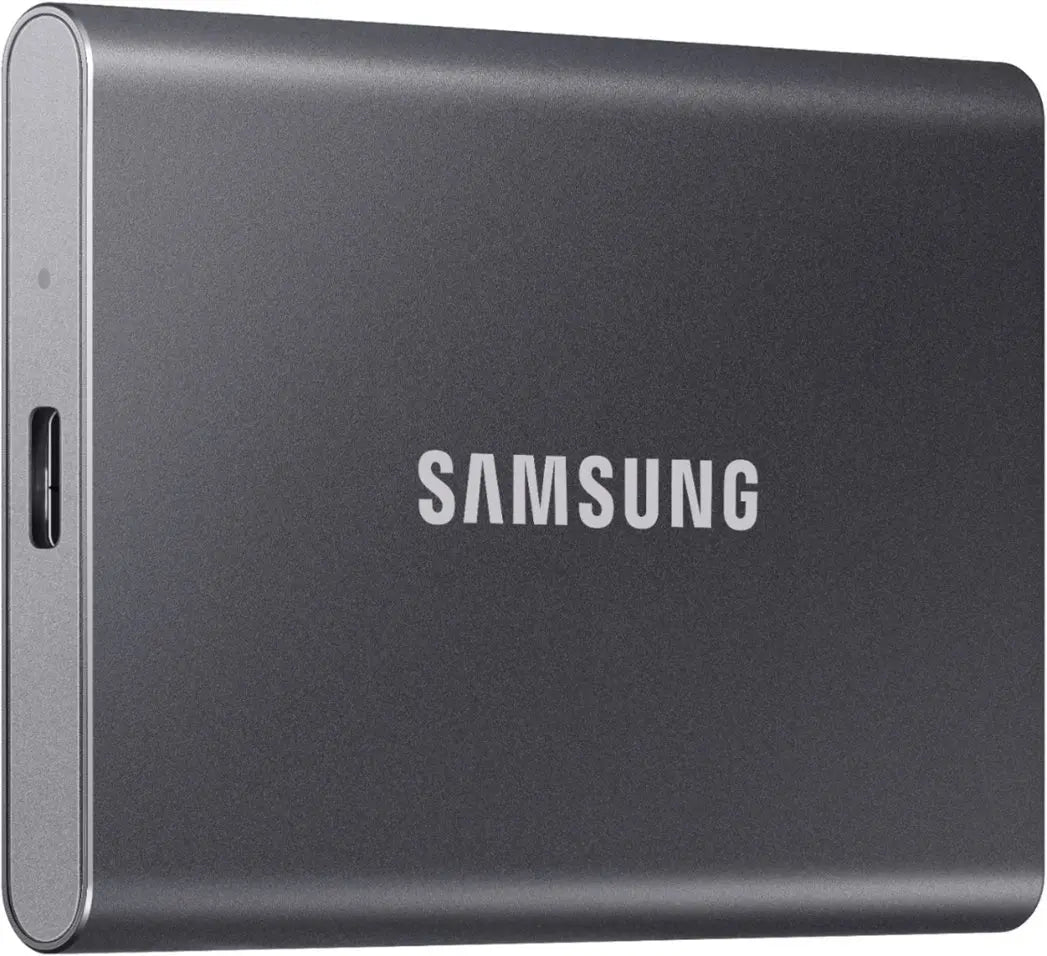 Samsung 2TB Portable SSD T7 USB 3.2 MU-PC2T0T External - Titan Gray