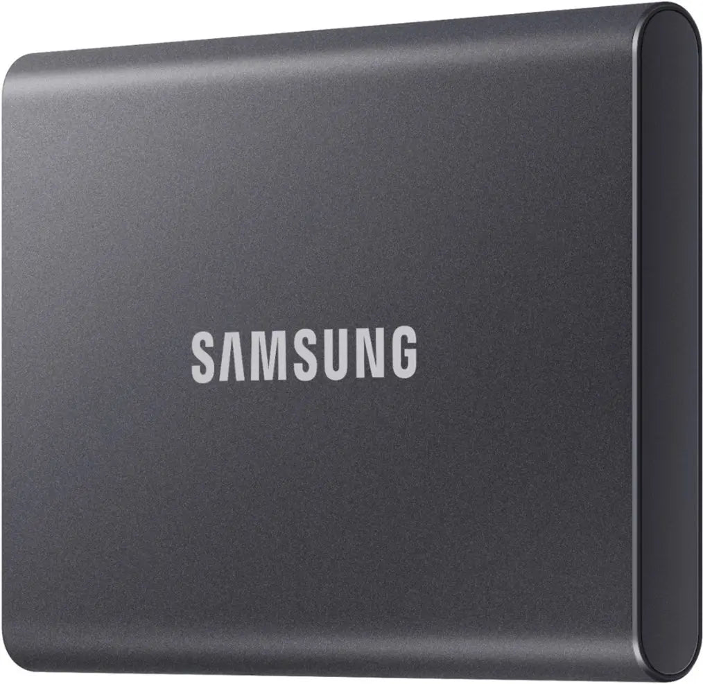 Samsung 2TB Portable SSD T7 USB 3.2 MU-PC2T0T External - Titan Gray