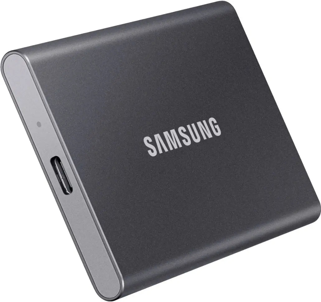 Samsung 2TB Portable SSD T7 USB 3.2 MU-PC2T0T External - Titan Gray