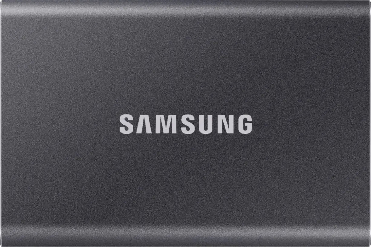 Samsung 2TB Portable SSD T7 USB 3.2 External - Titan Gray