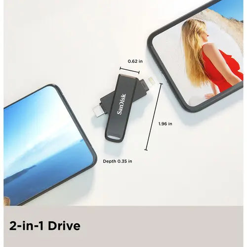 SanDisk 256GB iXpand Flash Drive Luxe