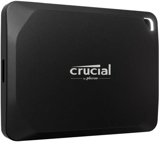 Crucial 2TB X10 Pro Portable SSD USB-C External Hard Drive - Black - CT2000X10PROSSD9