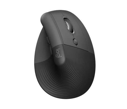 Logitech LIFT Vertical Wireless Mouse 910-006466 - Graphite