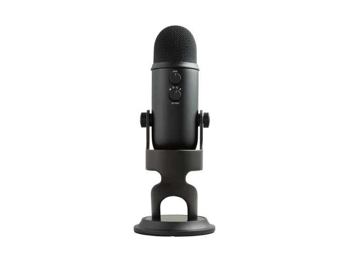 Logitech Yeti Premium Multi-Pattern USB Microphone with Blue VO!CE - 988-000100 - Blackout