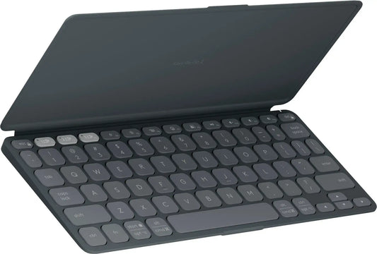 Logitech Keys-to-Go-2 Ultra Portable Keyboard with Cover for Tablets - 920-012867 - Graphite