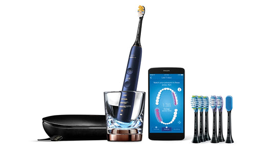 Philips Sonicare DiamondClean Smart 9700 Electric Toothbrush - Lunar Blue - HX9957/71