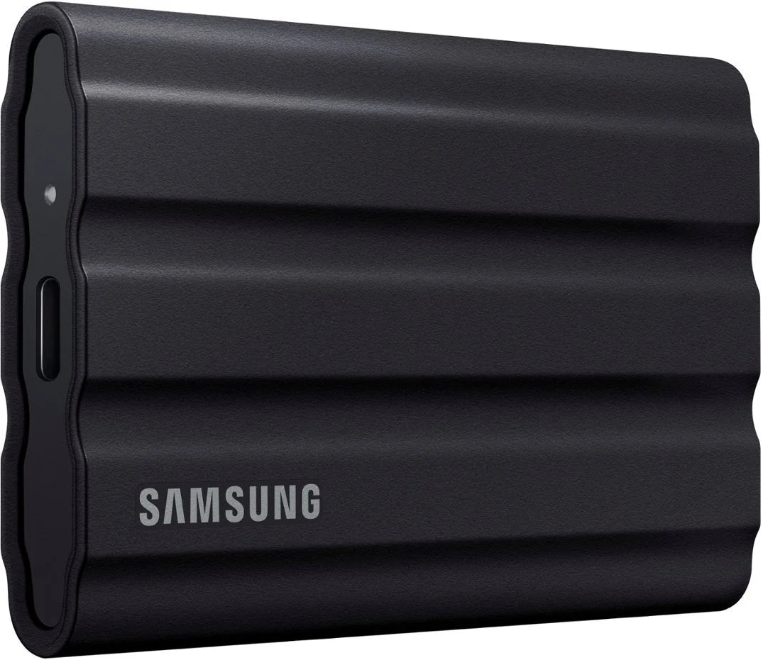 Samsung 4TB Portable SSD T7 Shield USB 3.2 MU-PE4T0S - External Hard Drive - Black