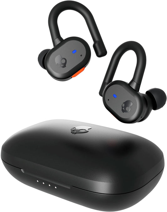 Skullcandy Push Active True Wireless Bluetooth Sport Earbuds with Charging Case - S2BPW-P740 - Black