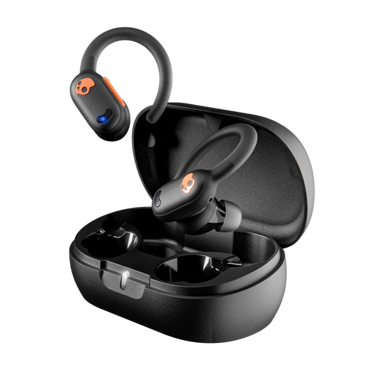 Skullcandy Push ANC Active True Wireless Bluetooth Earbuds with Noise Canceling - Black/Orange - S2PAW-S749