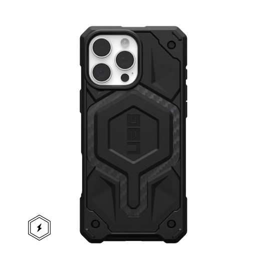 UAG Urban Armor Gear Monarch Pro Case for 2024 iPhone 16 Pro Max - Carbon Fiber - 114457114242